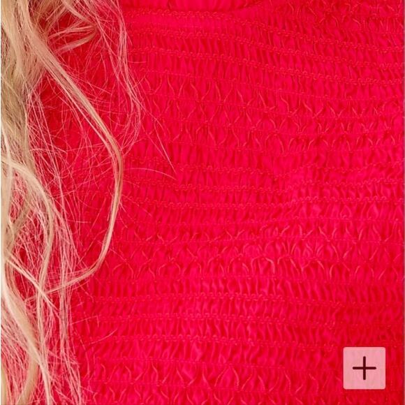 J Crew Ruffle Neck Smocked Top Size SMALL NWT - Picture 5 of 11